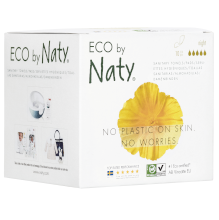 Одноразові гігієнічні жіночі прокладки ECO BY NATY 10 шт